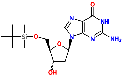 (image for) MC080668 5'-tert-Butyldimethylsilyloxy-2'-deoxyguanosine